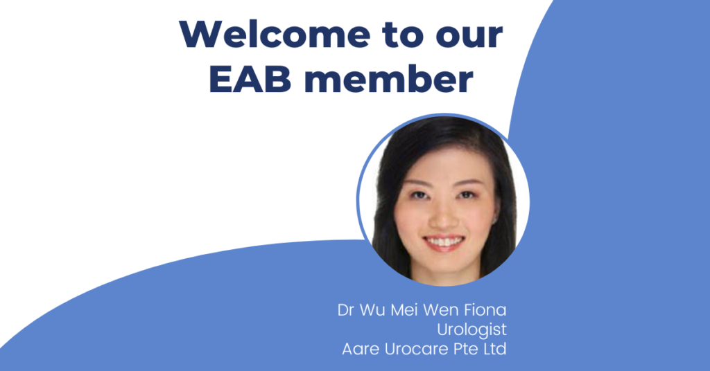 Our first EAB Member Dr Fiona Wu Urologist in Singapore 健康365